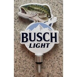 BUSCH LIGHT Beer FISHING FISH Tap Topper BEER TAP HANDLE TOPPER - BRAND NEW